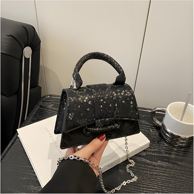 FALETO Mini Purses for Women Y2K Top Handle Crossbody Bag Stylish Tiny Clutch Shoulder Handbag for Cocktail Party Prom - Image 4